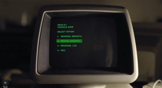 High Definition betyder i bunkern att grön text blir kontrastrik mot svart bakgrund